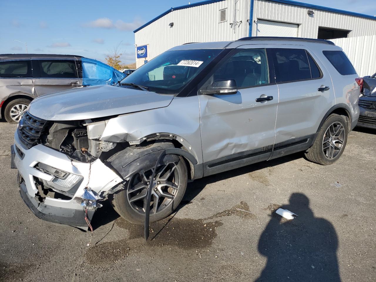 2016 Ford Explorer VIN 1FM5K8GT3GGC06876