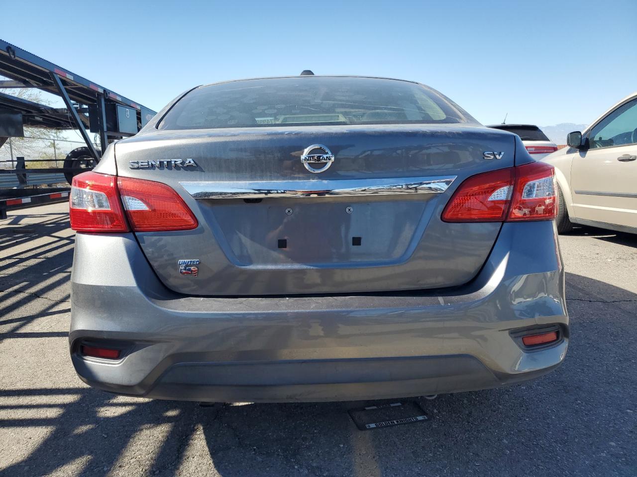 2016 Nissan Sentra VIN 3N1AB7APXGY249444 Copart auction photo, front end damage thumbnail 6