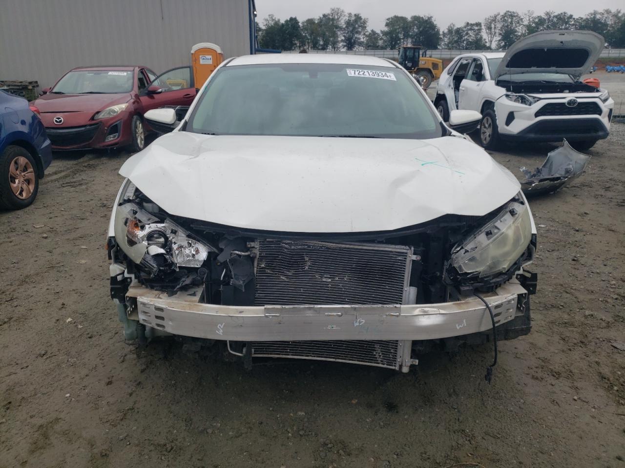 2016 Honda Civic VIN 19XFC2F59GE011015 Copart auction photo, front end / minor dent/scratches damage thumbnail 5
