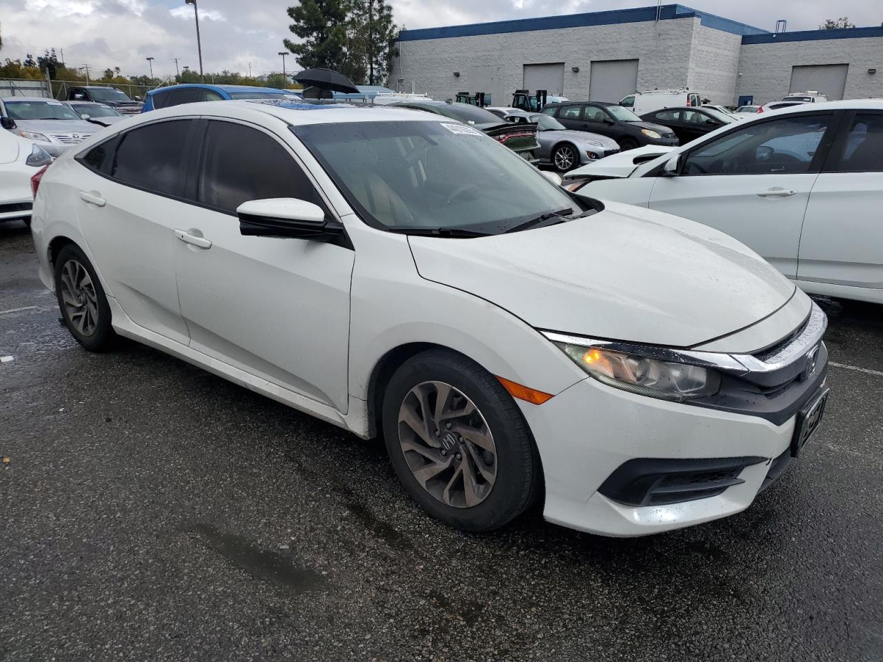 2016 Honda Civic VIN 2HGFC2F77GH536940 Copart auction photo, side damage thumbnail 4