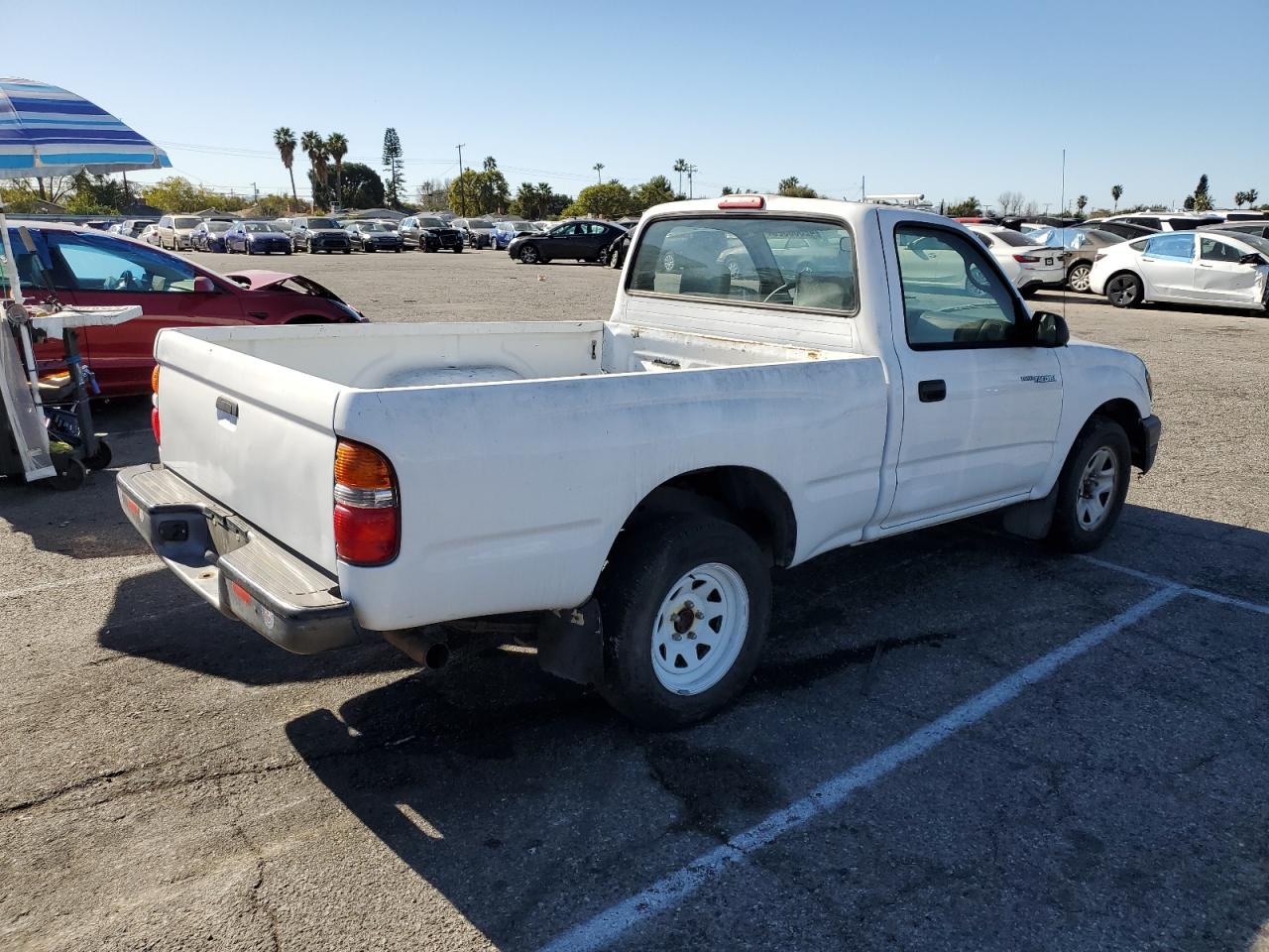 2001 Toyota Tacoma VIN 5TENL42N31Z832222 Copart auction photo, mechanical / normal wear damage thumbnail 3