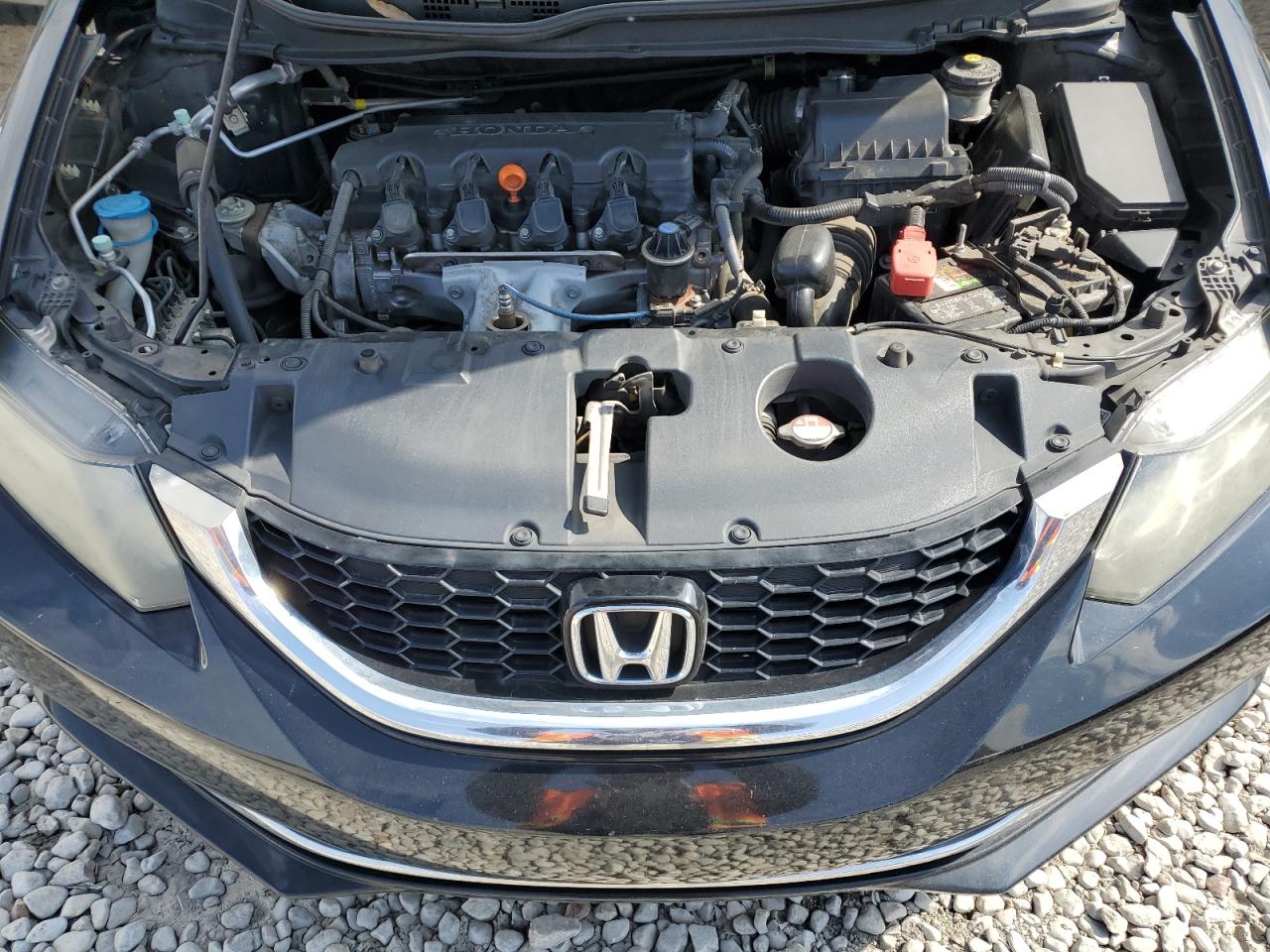 2014 Honda Civic VIN 19XFB2F80EE085403 Copart auction photo, side damage thumbnail 11