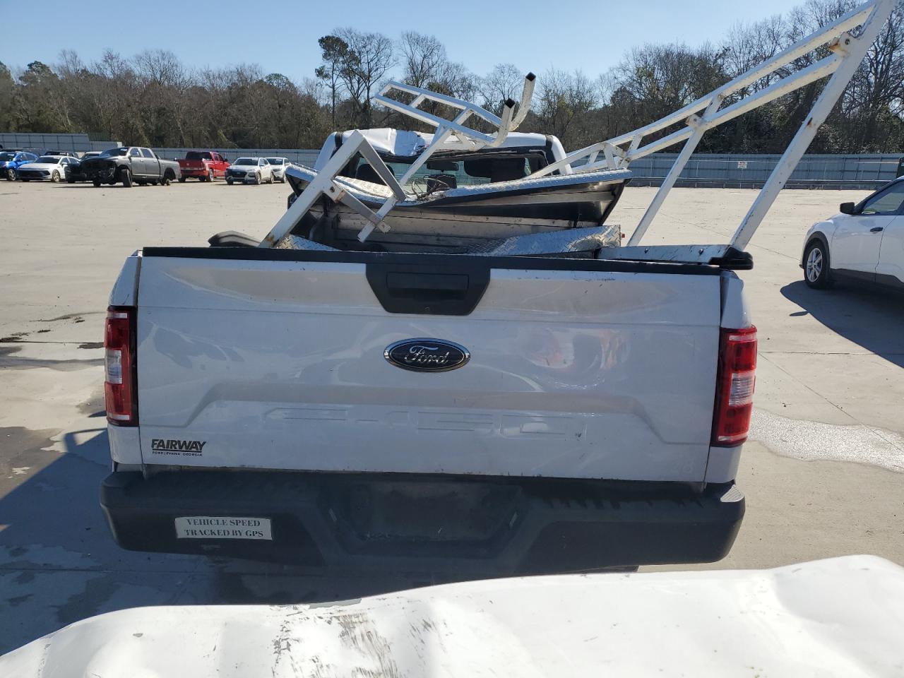 2018 Ford F-150 VIN 1FTMF1C58JKF11393 Copart auction photo, all over damage thumbnail 6
