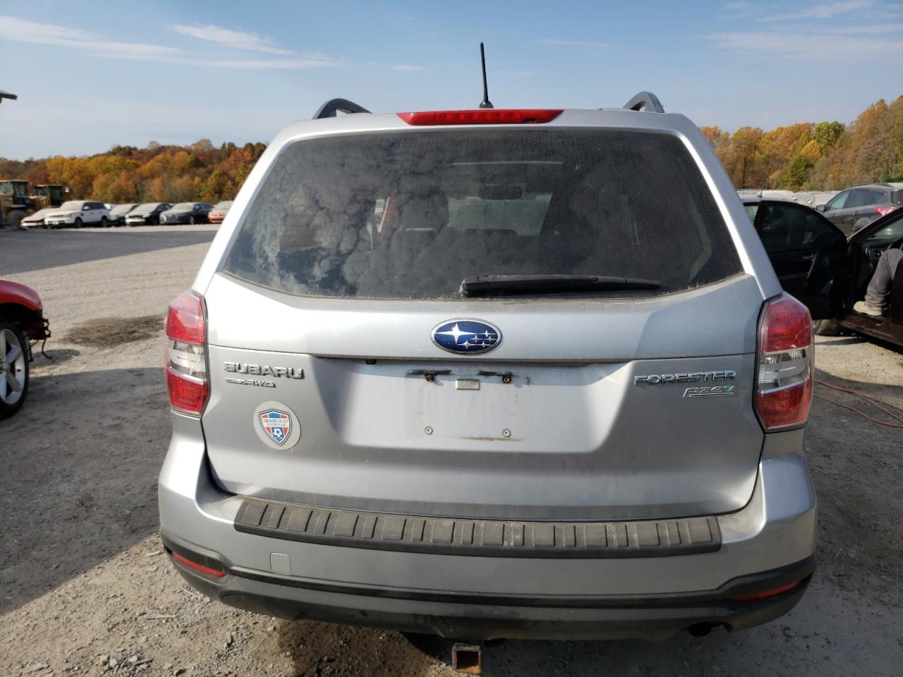 2015 Subaru Forester VIN JF2SJADC6FG805096 Copart auction photo, front end damage thumbnail 6
