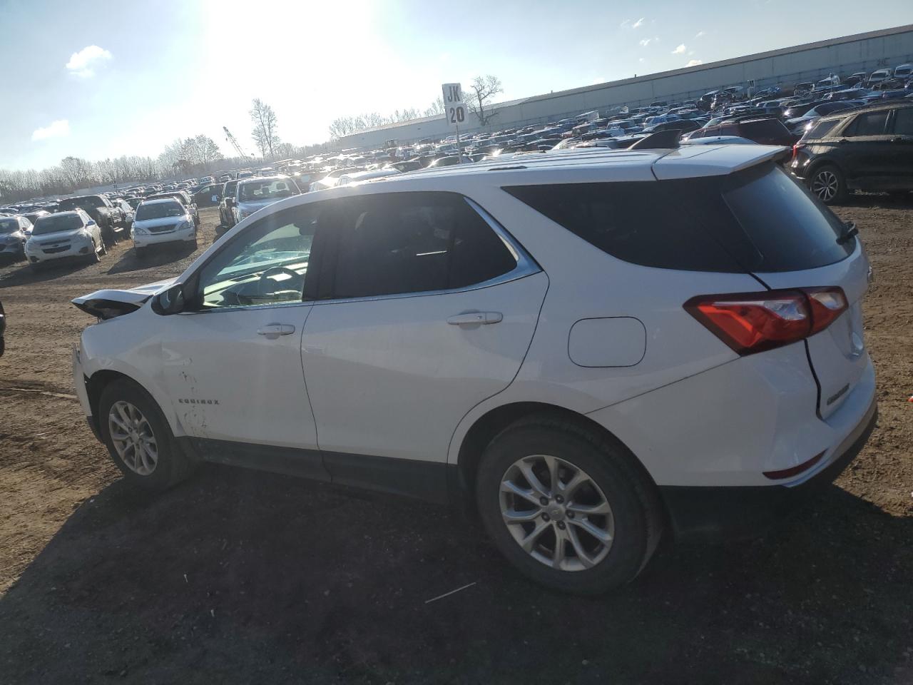 2018 Chevrolet Equinox VIN 2GNAXJEV0J6336581 Copart auction photo, front end damage thumbnail 2