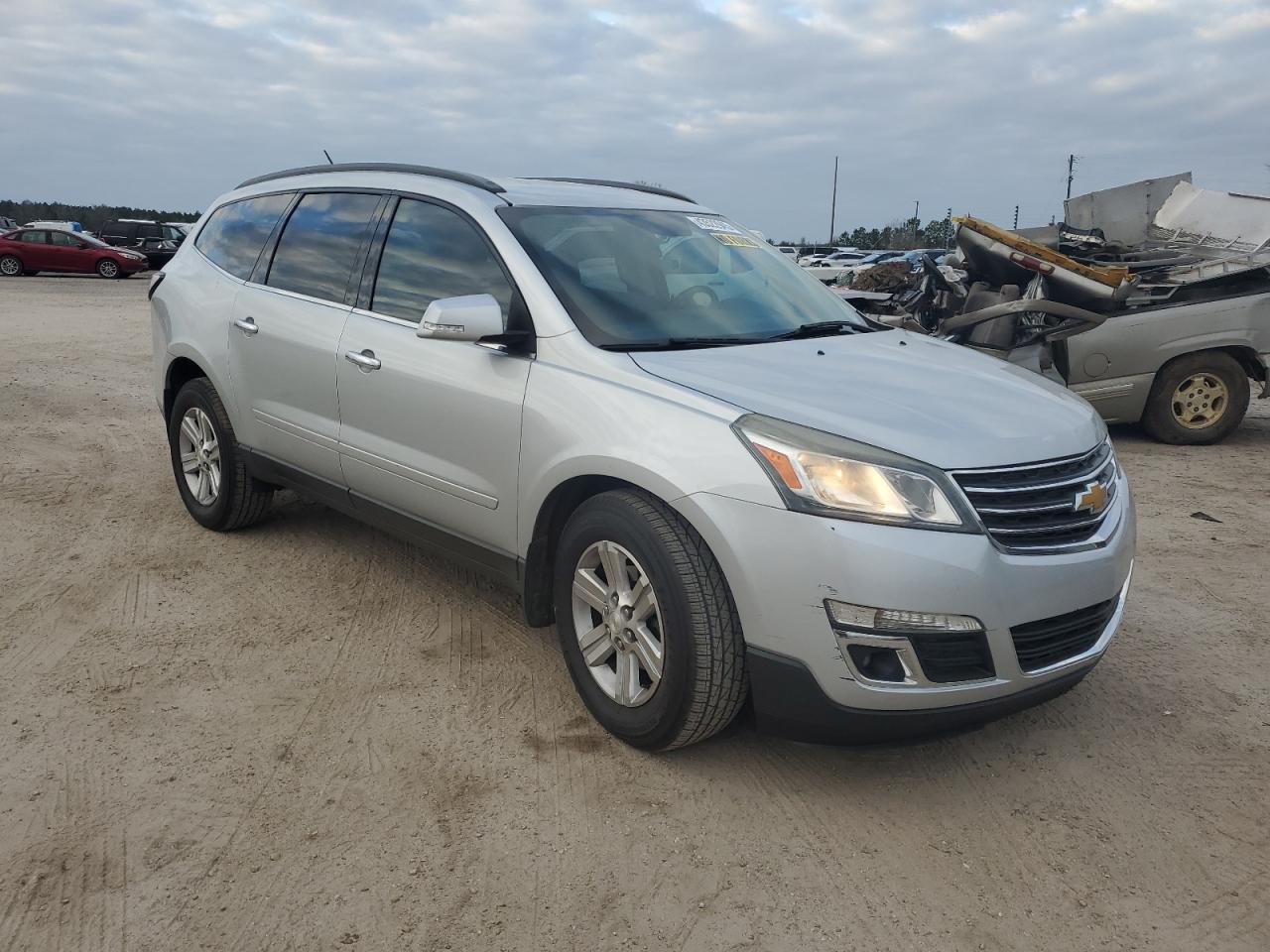 2014 Chevrolet Traverse VIN 1GNKRGKD2EJ119295 Copart auction photo, rear end damage thumbnail 4