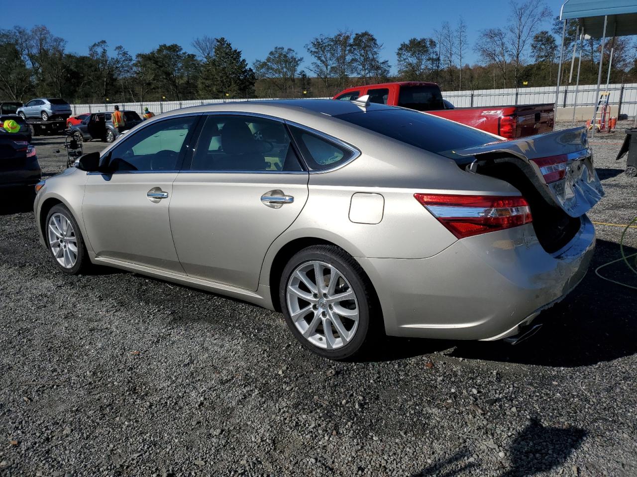 2015 Toyota Avalon VIN 4T1BK1EB1FU165510 Copart auction photo, rear end damage thumbnail 2
