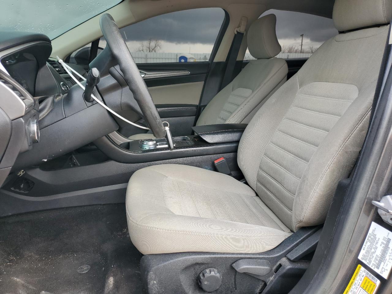 2018 Ford Fusion VIN 3FA6P0G75JR129528 Copart auction photo, rear end / minor dent/scratches damage thumbnail 7