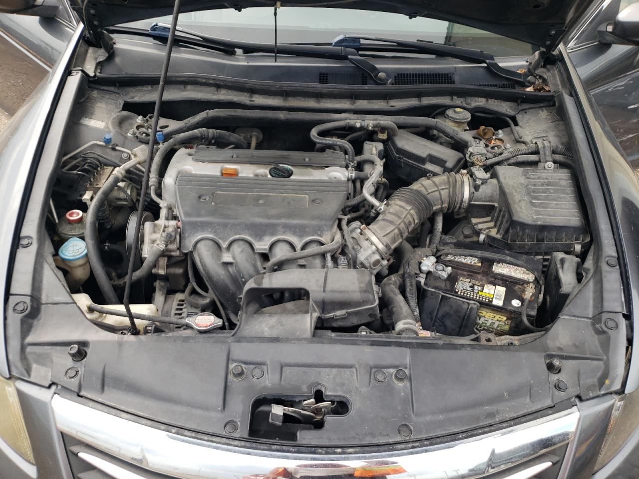 2011 Honda Accord VIN 1HGCP2F86BA034394 Copart auction photo, side / front end damage thumbnail 11