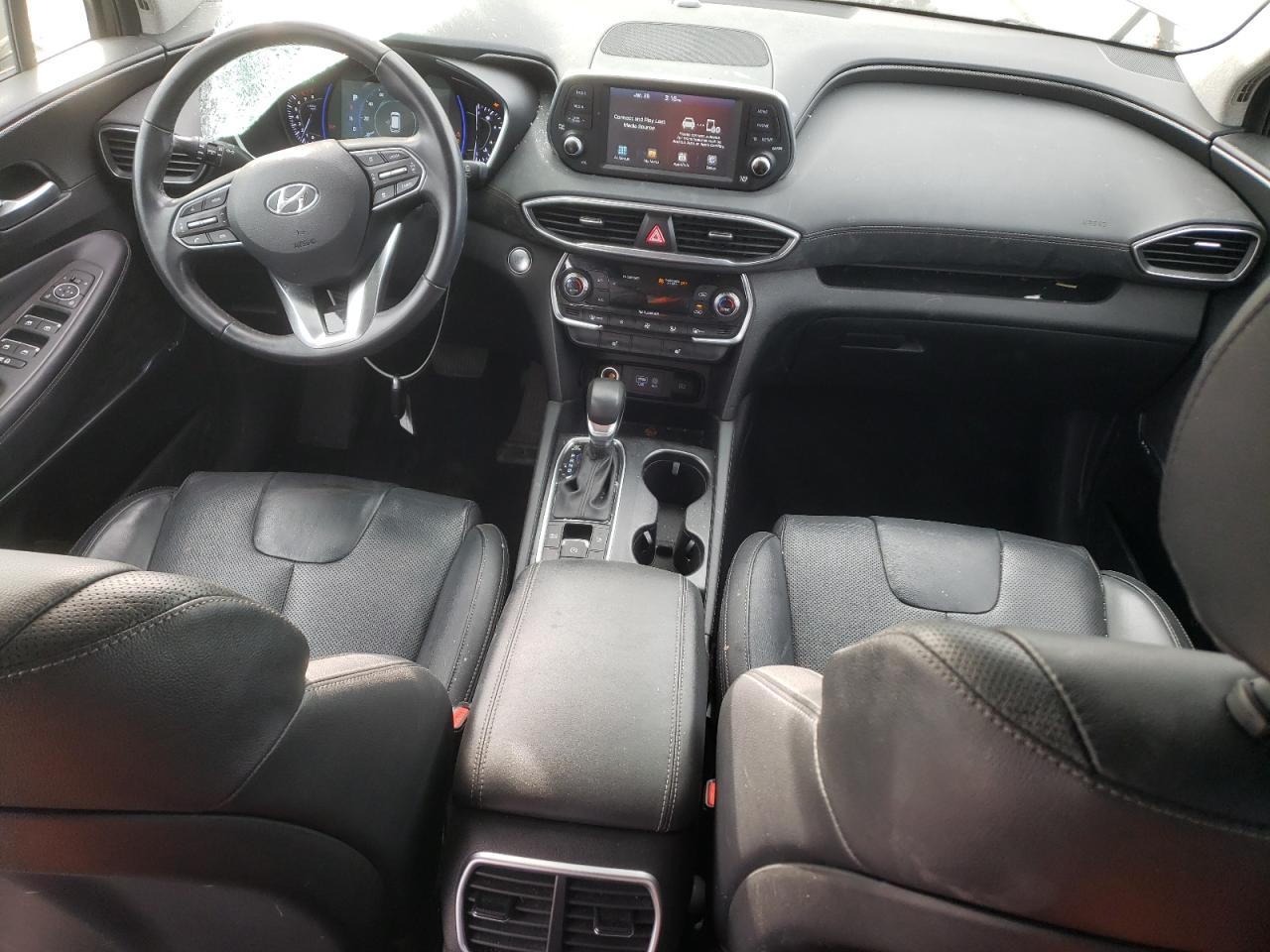 2019 Hyundai Santa Fe VIN 5NMS53ADXKH034866 Copart auction photo, front end / minor dent/scratches damage thumbnail 8