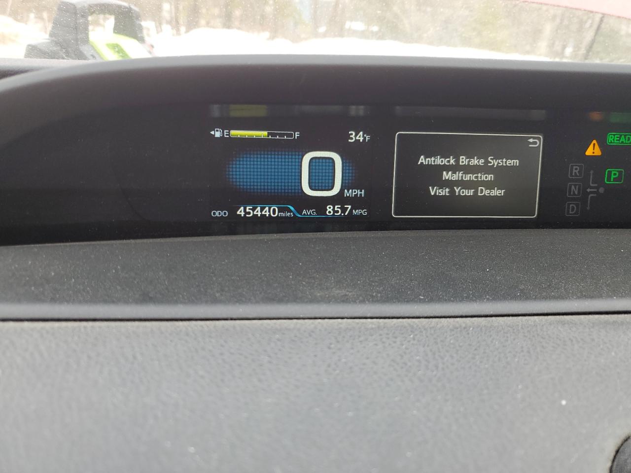 2020 Toyota Prius VIN JTDKARFP1L3158834 Copart auction photo, front end / minor dent/scratches damage thumbnail 9