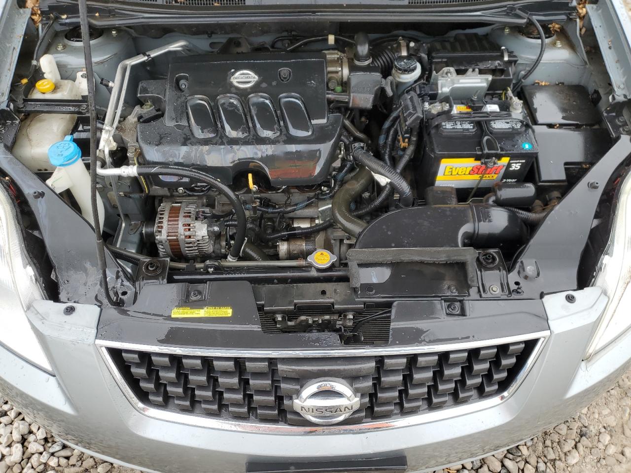 2008 Nissan Sentra VIN 3N1AB61E68L746336 Copart auction photo, side damage thumbnail 11