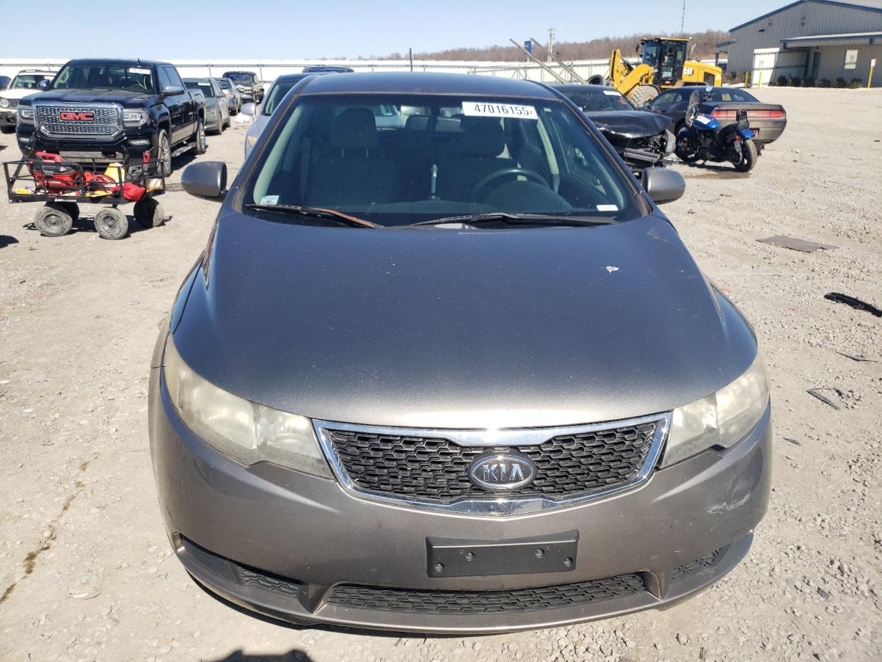 2011 KIA Forte VIN KNAFU5A29B5435615 Copart auction photo, front end damage thumbnail 5