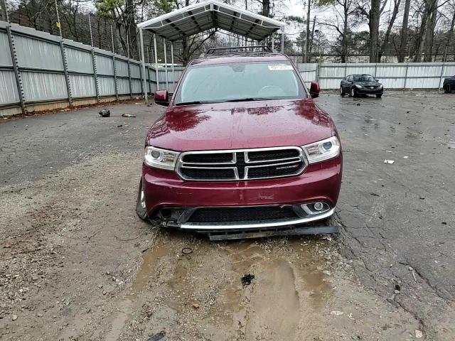 2017 Dodge Durango VIN 1C4RDJAG2HC606424 Copart auction photo, front end / undercarriage damage thumbnail 14