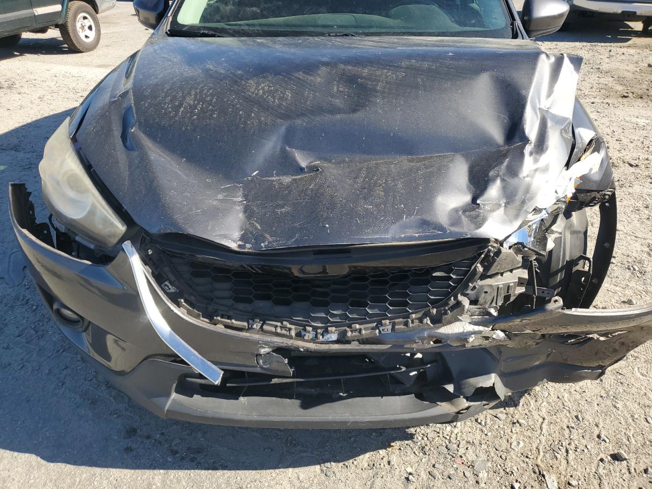 2014 Mazda CX-5 VIN JM3KE4CY0E0421878 Copart auction photo, front end / rear end damage thumbnail 13