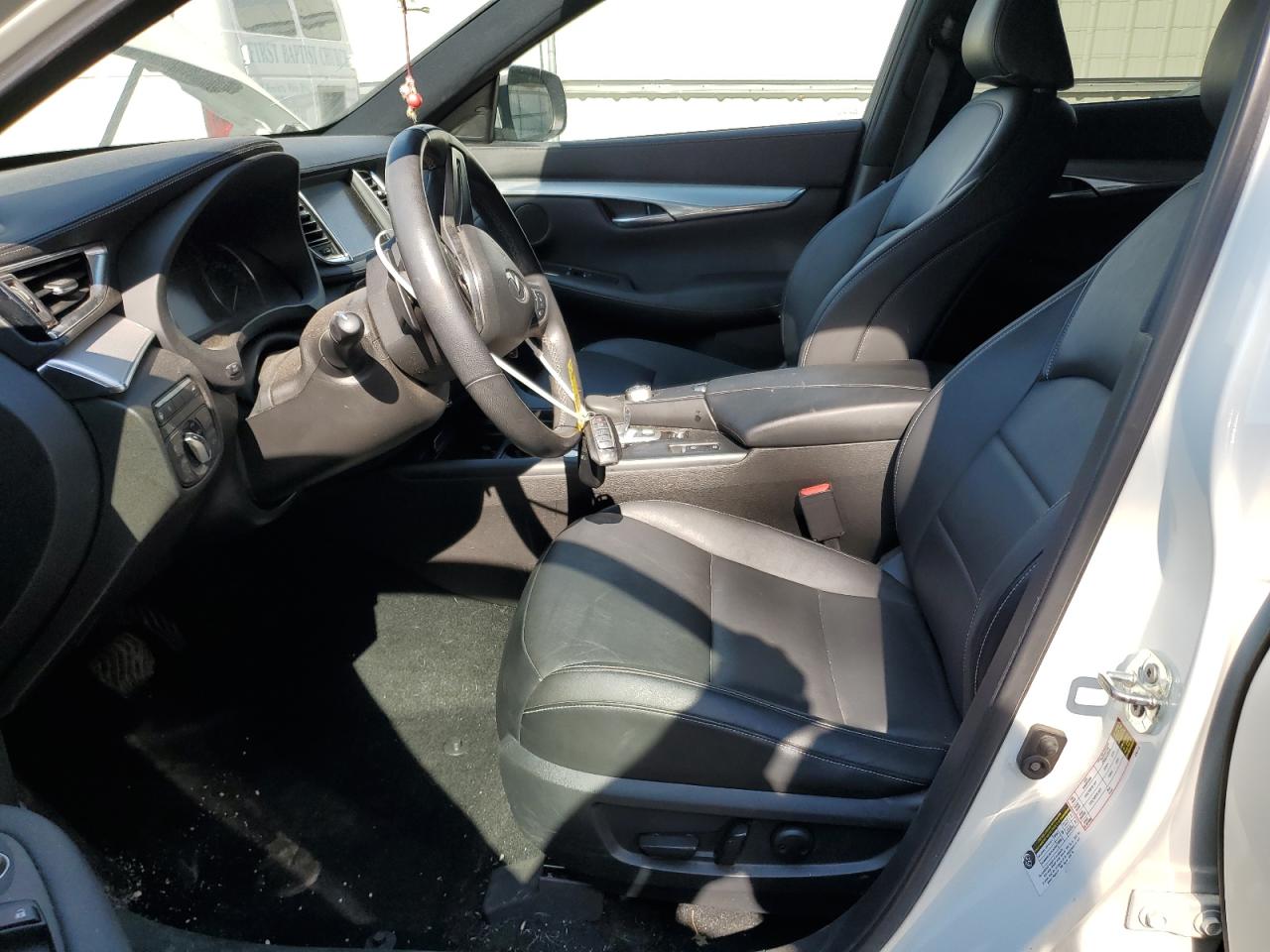 2021 Infiniti QX50 VIN 3PCAJ5BAXMF118973 Copart auction photo, front end damage thumbnail 7