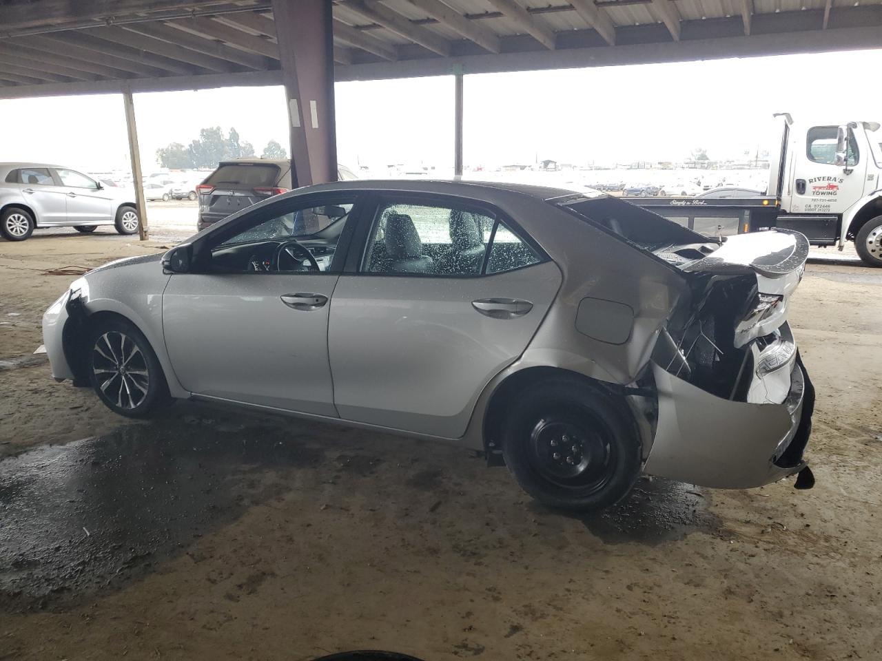 2018 Toyota Corolla VIN 2T1BURHE5JC008068 Copart auction photo, rear end / front end damage thumbnail 2