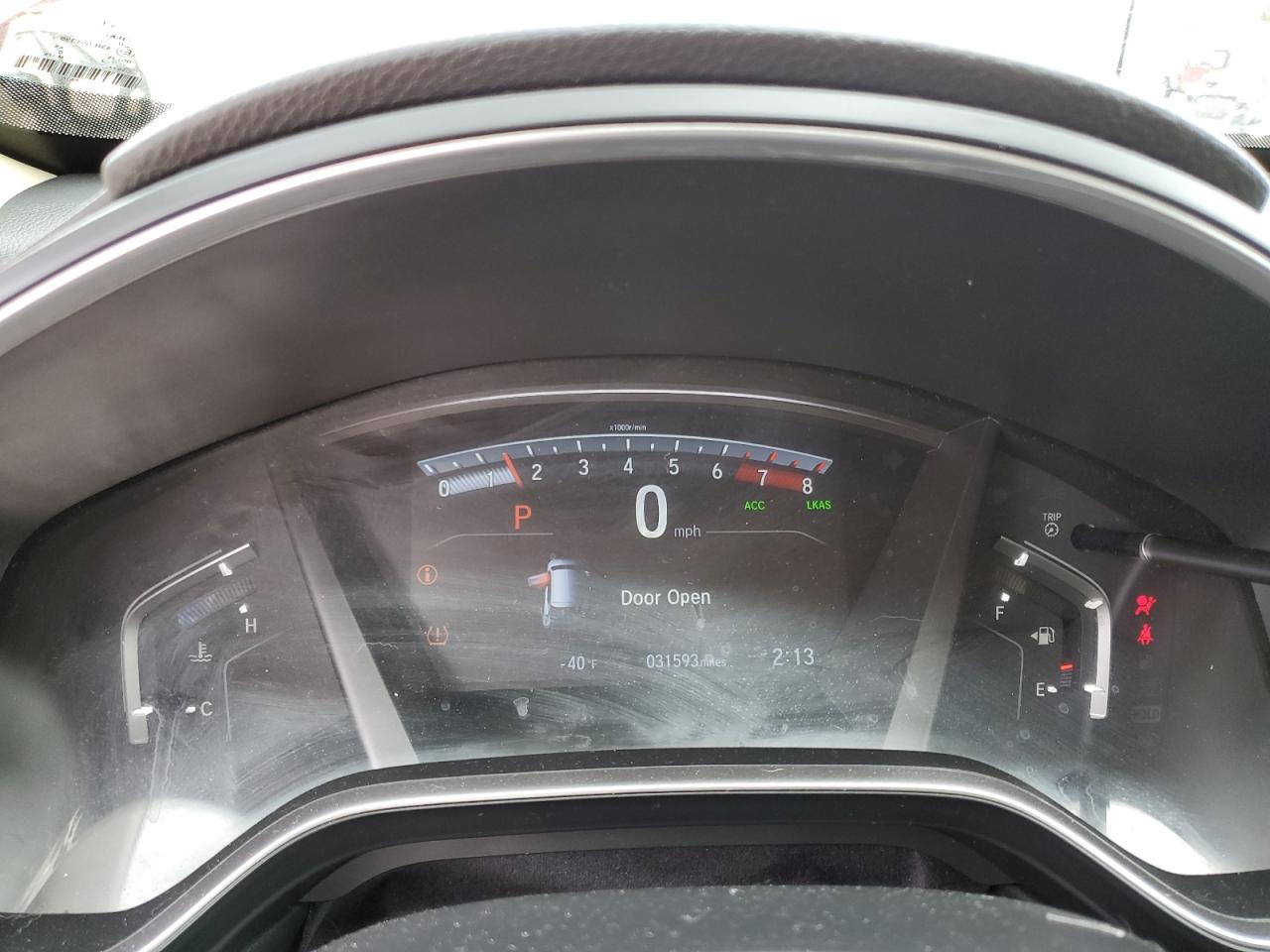 2019 Honda CR-V VIN 2HKRW2H80KH638962 Copart auction photo, front end damage thumbnail 9