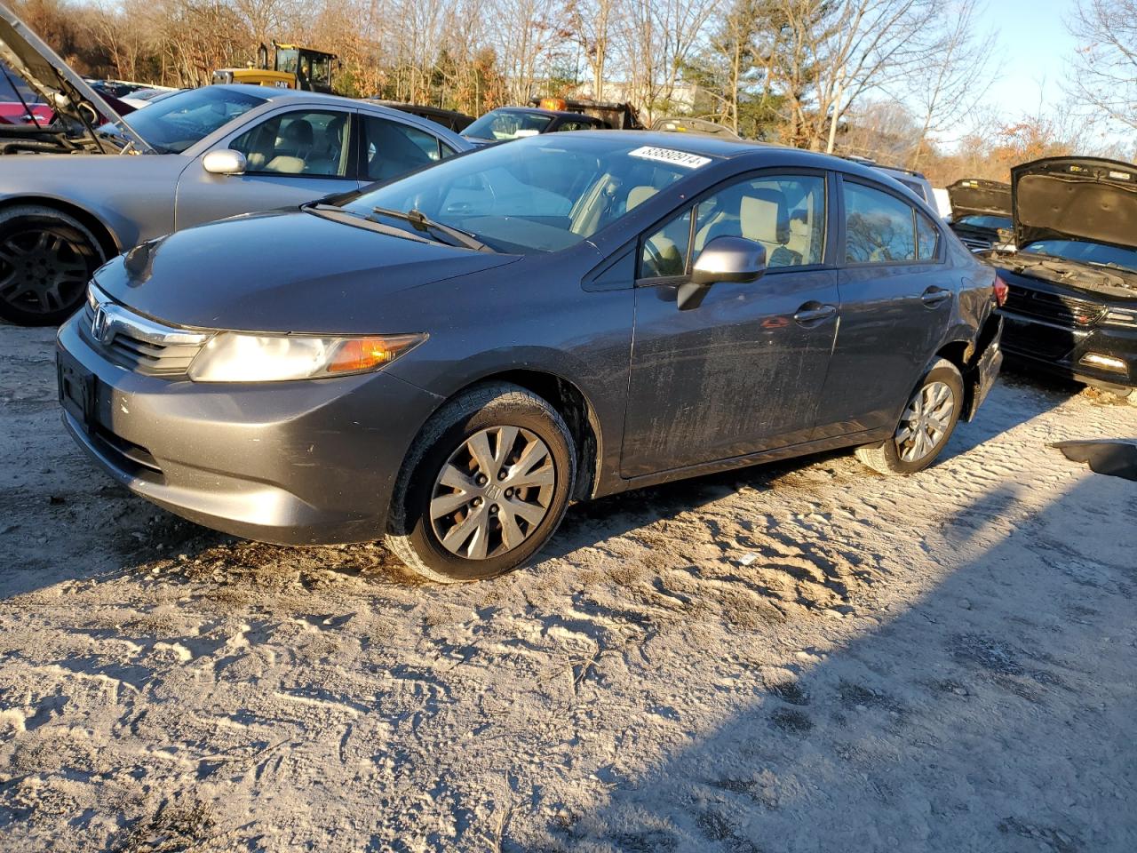 2012 Honda Civic VIN 2HGFB2F51CH318570