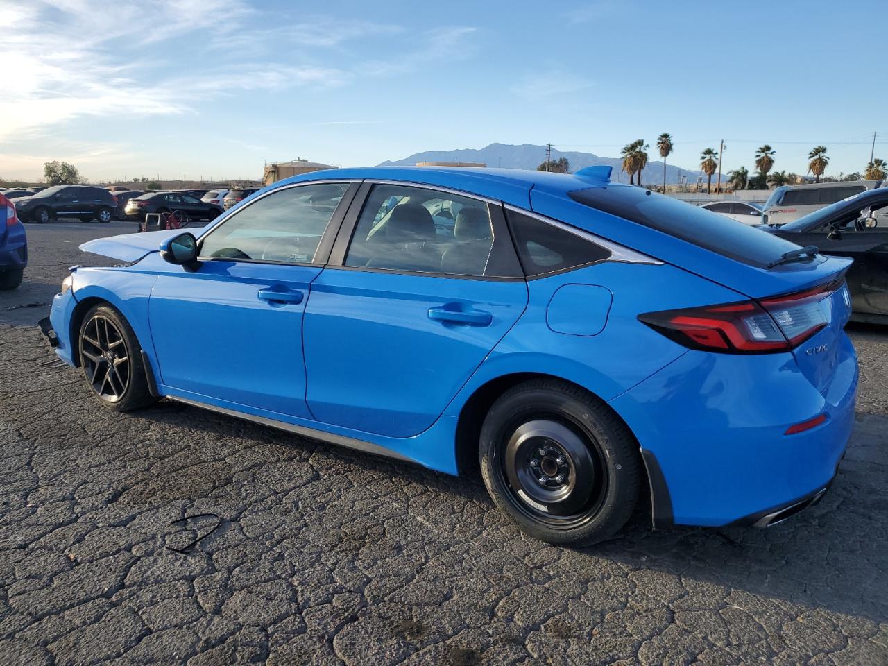 2023 Honda Civic VIN 19XFL1H83PE010668 Copart auction photo, front end / side damage thumbnail 2