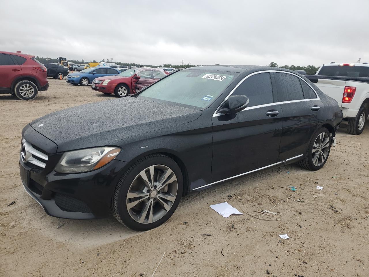 2016 Mercedes-Benz C-klasse VIN WDDWF4JB1GR151909