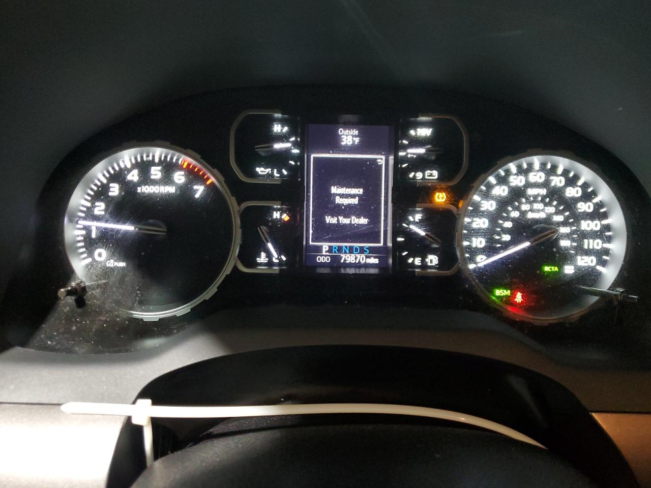 2020 Toyota Tundra VIN 5TFDY5F13LX902001 Copart auction photo, side / undercarriage damage thumbnail 9