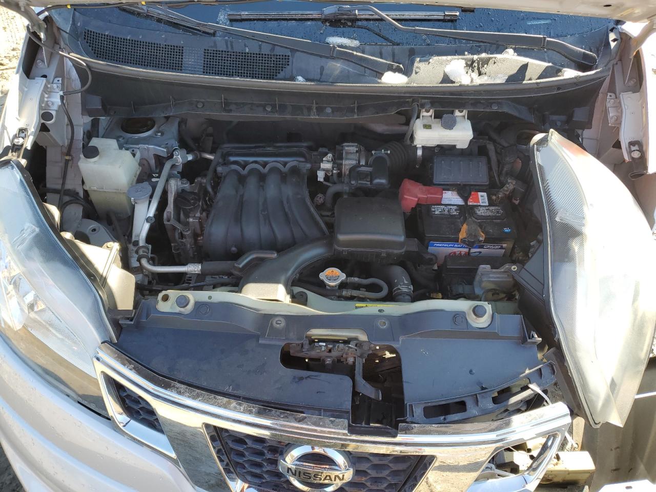 2015 Nissan NV VIN 3N6CM0KN8FK706464 Copart auction photo, front end / side damage thumbnail 11
