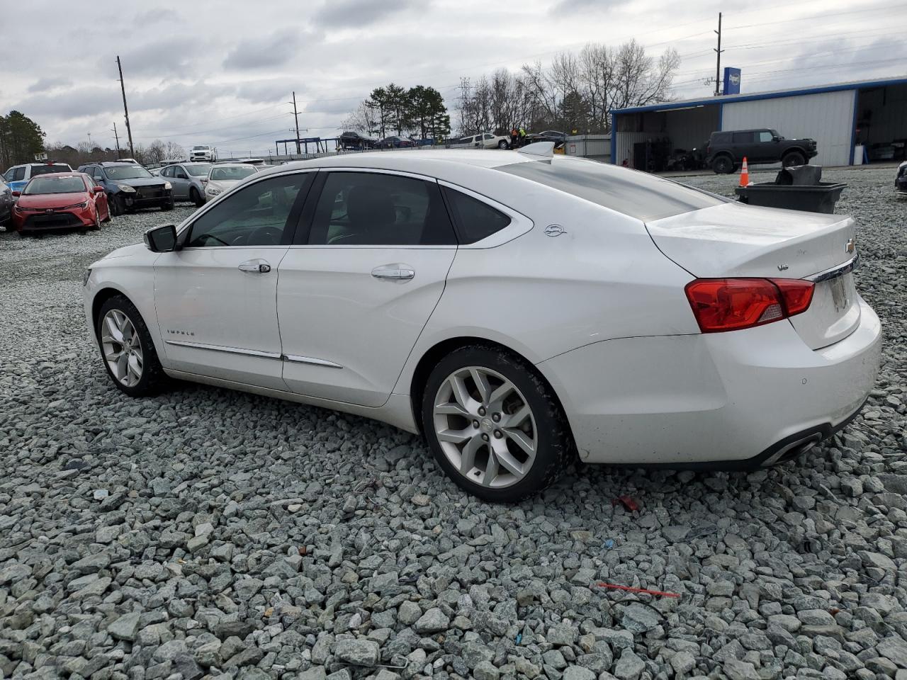 2018 Chevrolet Impala VIN 1G1125S39JU104685 Copart auction photo, side damage thumbnail 2