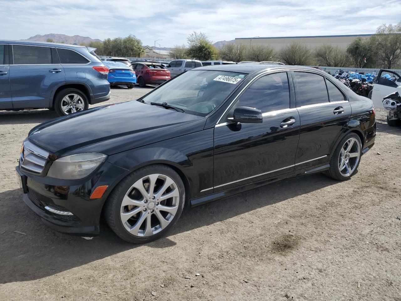 2011 Mercedes-Benz C-klasse VIN WDDGF5EB3BA521186