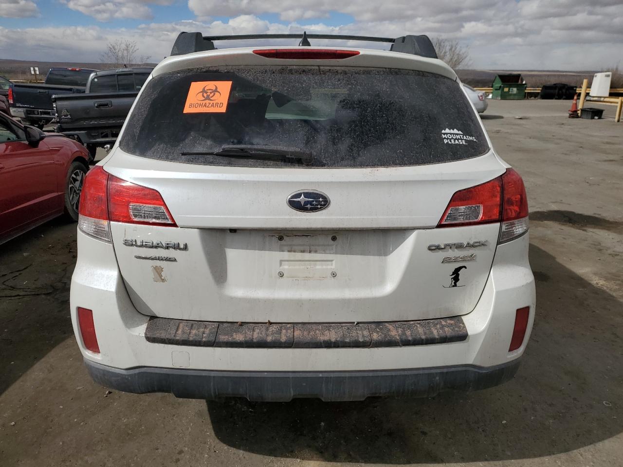2014 Subaru Outback VIN 4S4BRBLC9E3229942 Copart auction photo, front end damage thumbnail 6