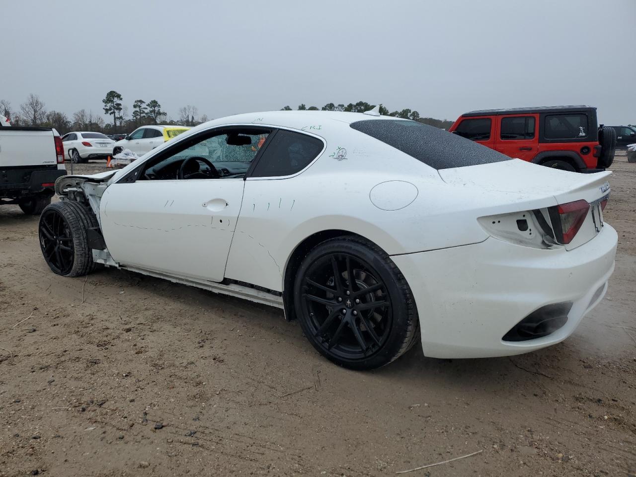 2018 Maserati GranTurismo VIN ZAM45VLA0J0271240 Copart auction photo, front end / side damage thumbnail 2