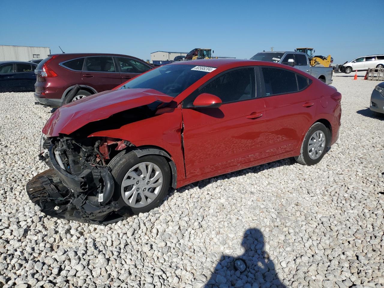 2018 Hyundai Elantra VIN 5NPD74LFXJH308592