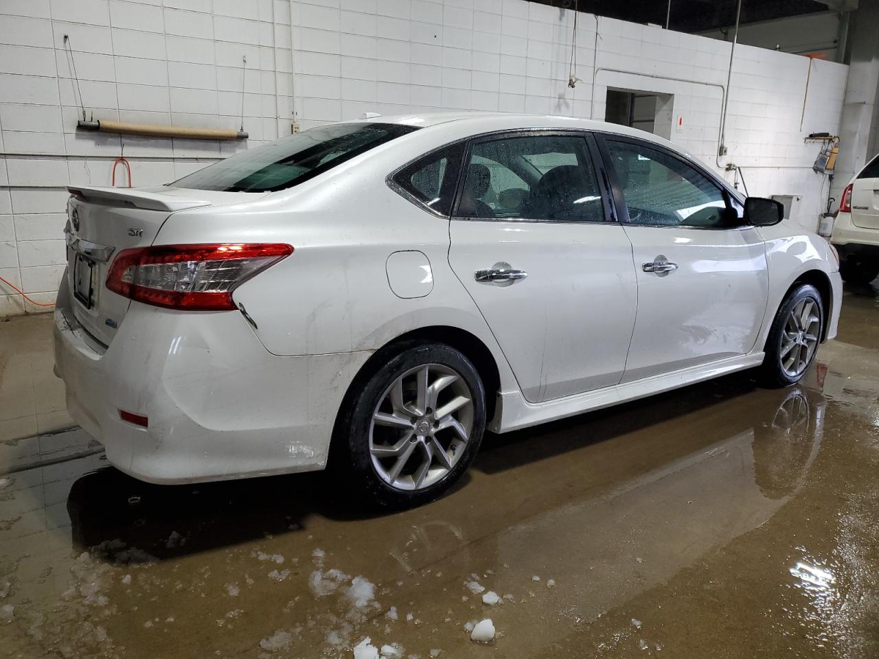 2013 Nissan Sentra VIN 3N1AB7APXDL709856 Copart auction photo, rear end damage thumbnail 3