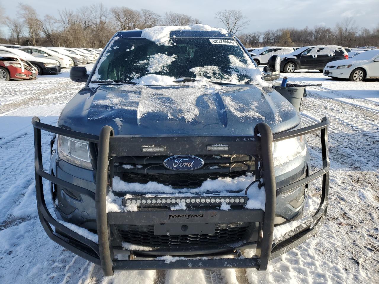 2017 Ford Explorer VIN 1FM5K8AR6HGE15639 Copart auction photo, front end damage thumbnail 5