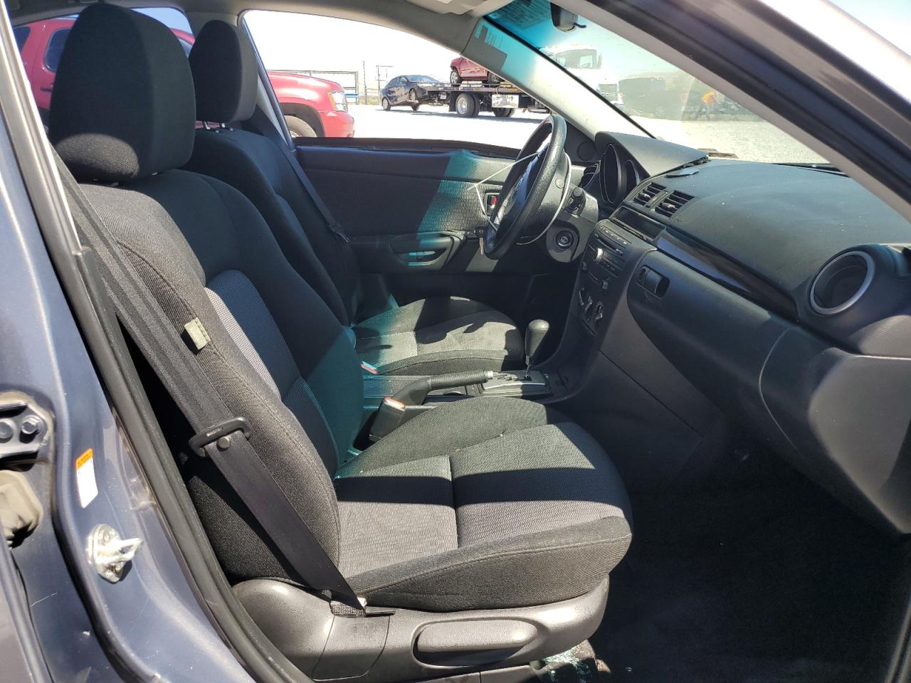 2008 Mazda 3 VIN JM1BK32G481798457 Copart auction photo, side damage thumbnail 7
