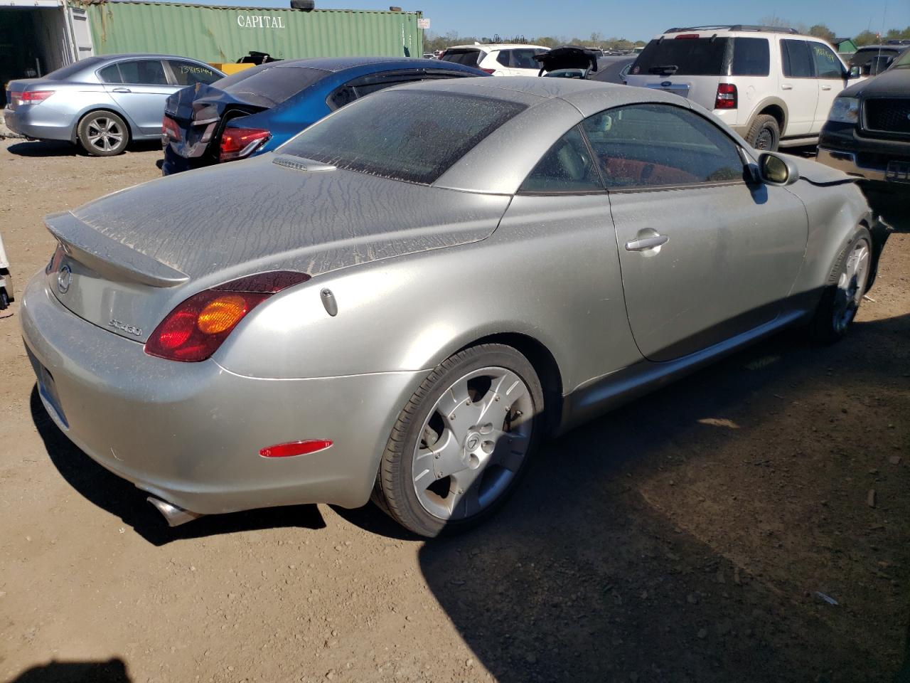 2002 Lexus SC VIN JTHFN48Y220005960 Copart auction photo, front end damage thumbnail 3