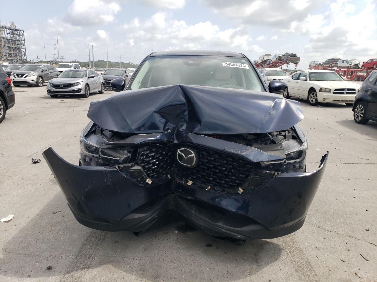 2022 Mazda CX-5 VIN JM3KFBCM9N0569476 Copart auction photo, front end damage thumbnail 5