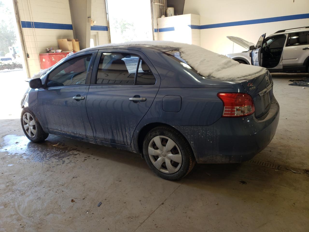 2008 Toyota Yaris VIN JTDBT903981263849 Copart auction photo, front end / undercarriage damage thumbnail 2