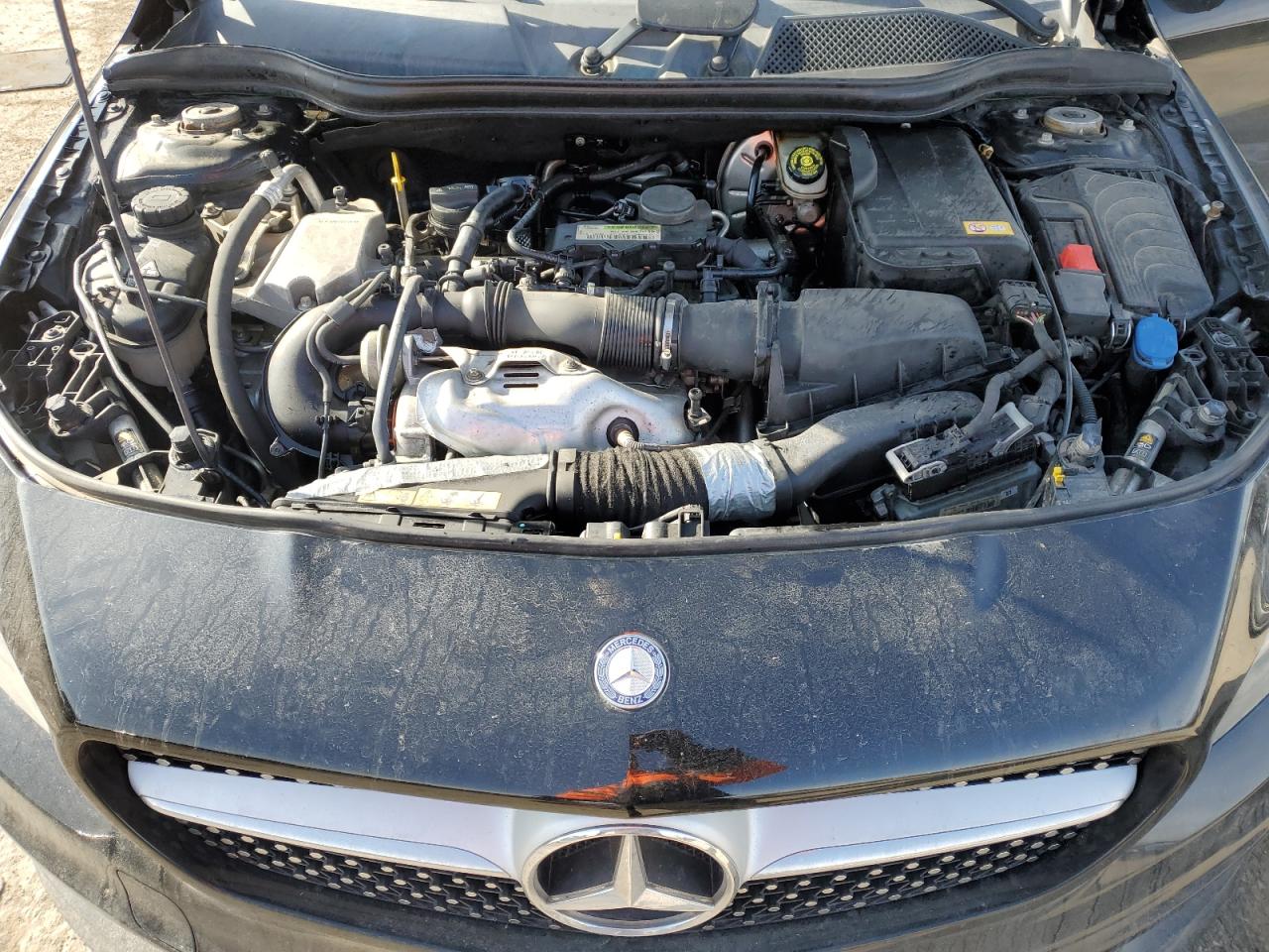 2014 Mercedes-Benz CLA-klasse VIN WDDSJ4EB8EN151448 Copart auction photo, vandalism damage thumbnail 12