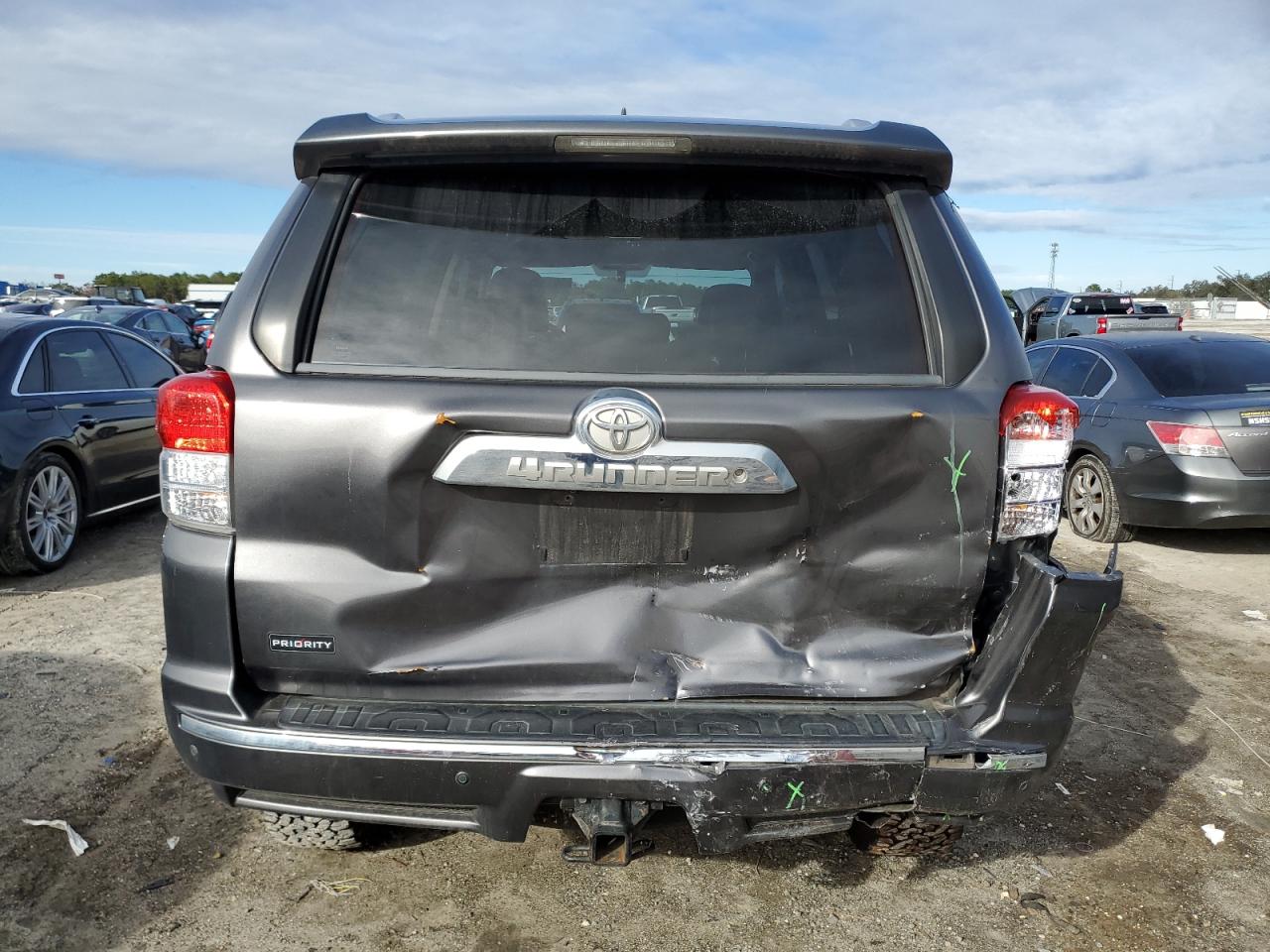 2010 Toyota 4Runner VIN JTEBU5JR3A5011940 Copart auction photo, rear end damage thumbnail 6