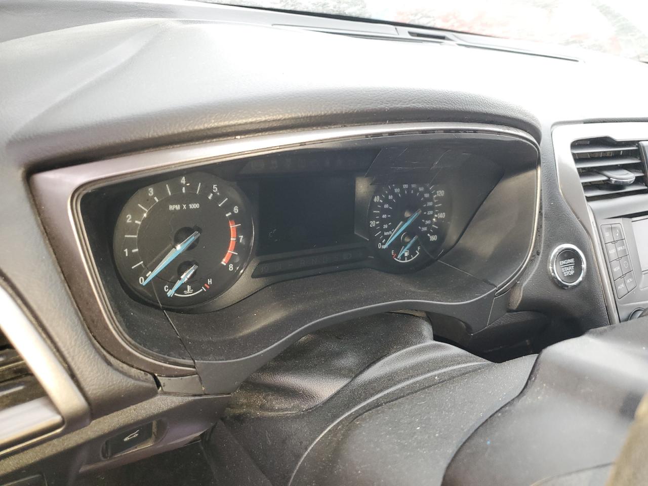 2017 Ford Fusion VIN 3FA6P0H93HR343878 Copart auction photo, all over / front end damage thumbnail 9
