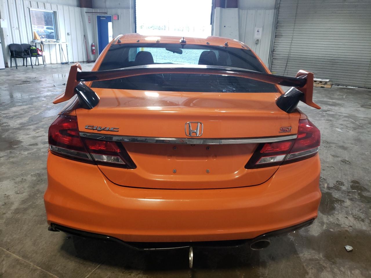 2015 Honda Civic VIN 2HGFB6E55FH702154 Copart auction photo, front end damage thumbnail 6