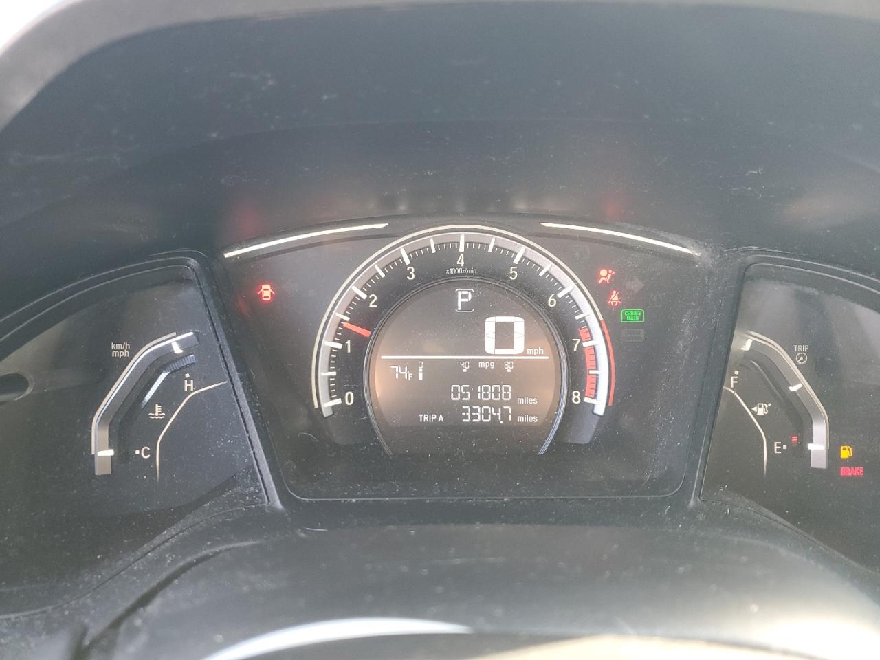 2018 Honda Civic VIN 2HGFC4B53JH308490 Copart auction photo, front end damage thumbnail 9