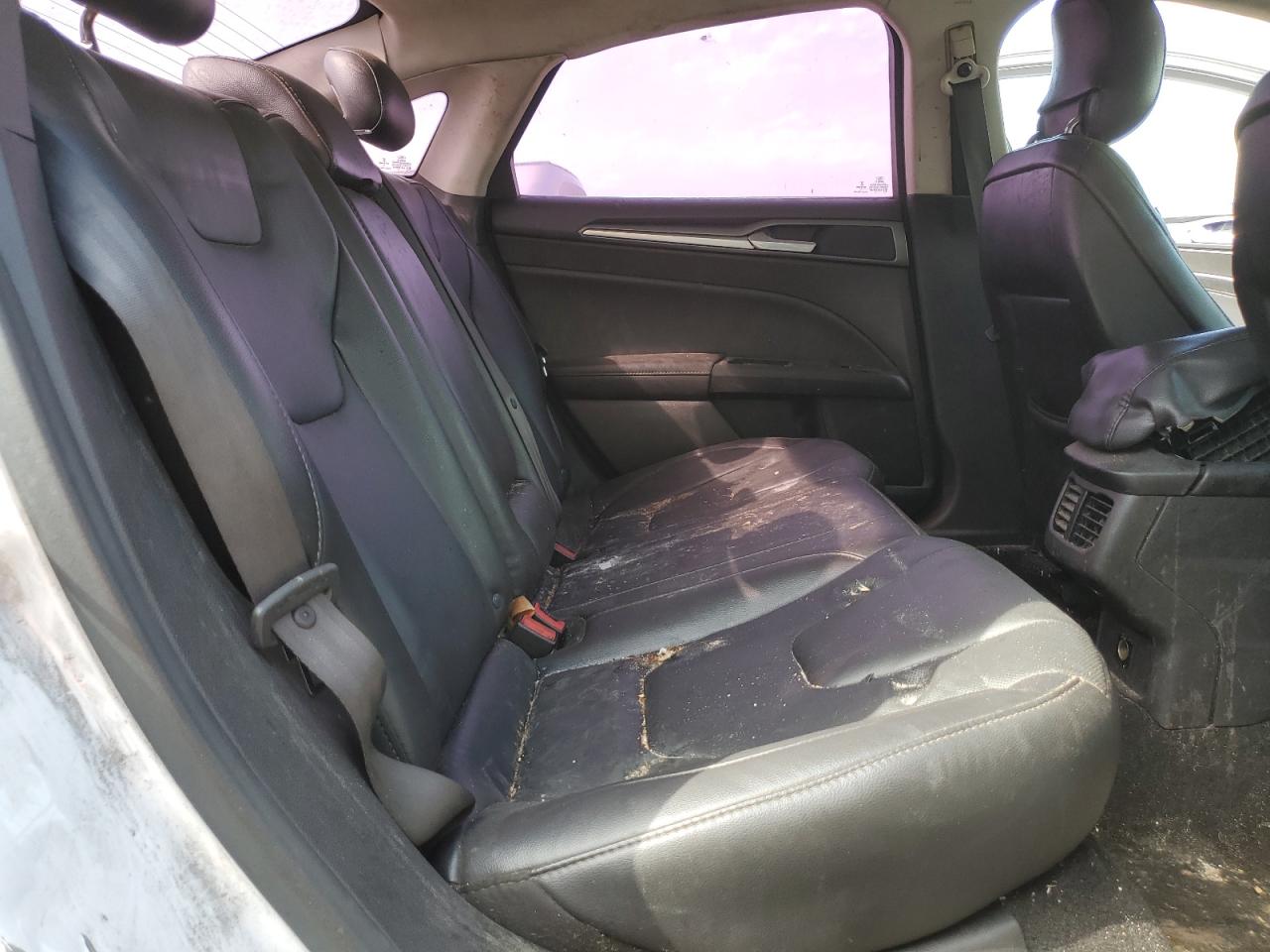 2014 Ford Fusion VIN 3FA6P0K9XER258850 Copart auction photo, rear end / side damage thumbnail 10