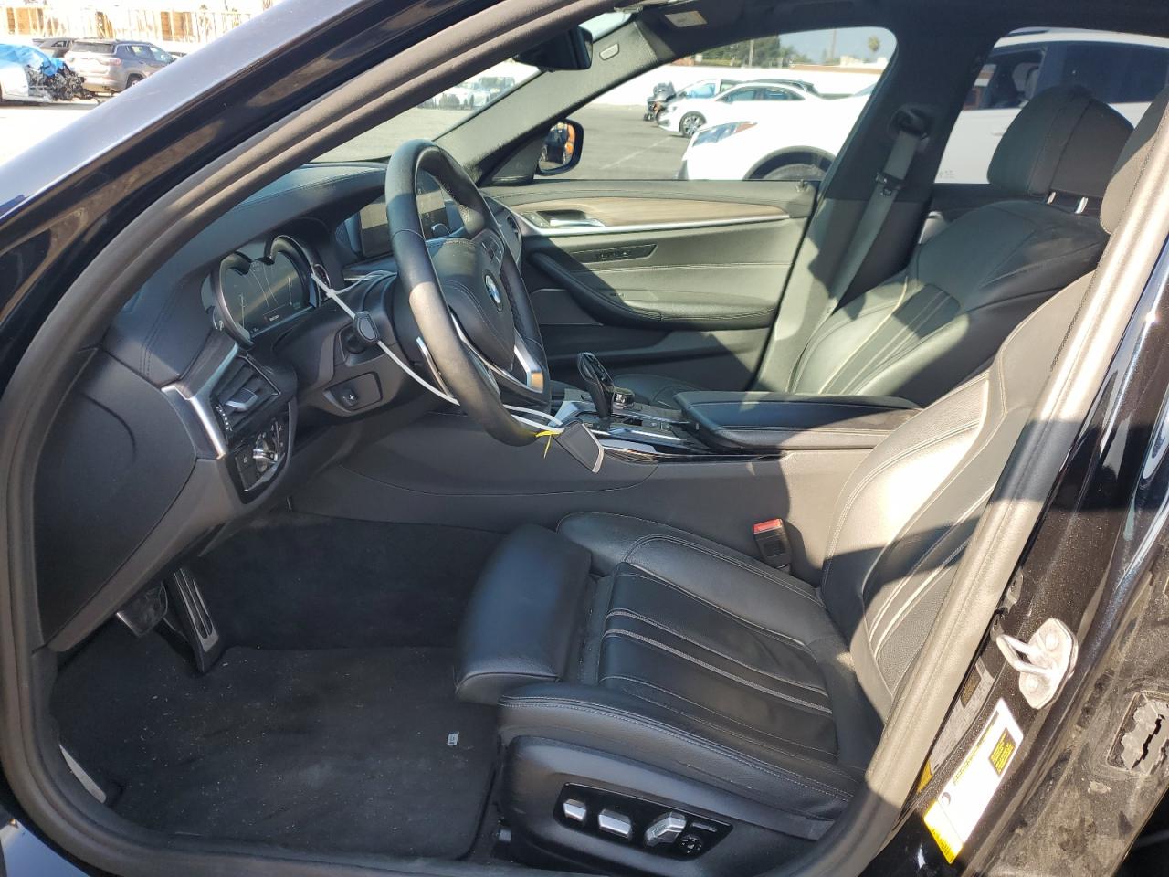 2018 BMW 5er VIN WBAJA5C59JWA36905 Copart auction photo, side / minor dent/scratches damage thumbnail 7