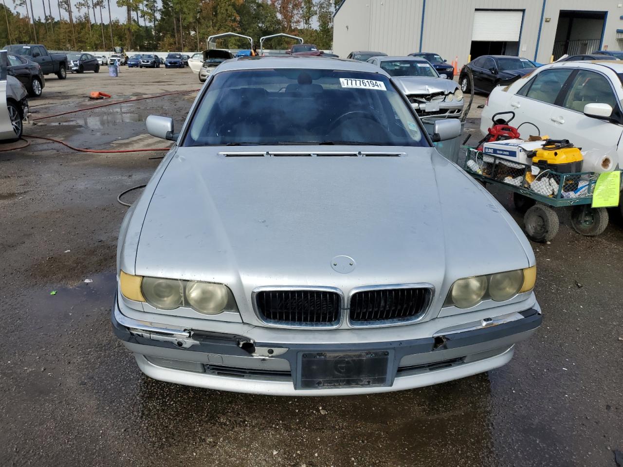 2001 BMW 7er VIN WBAGG83441DN88709 Copart auction photo, rear end / front end damage thumbnail 5