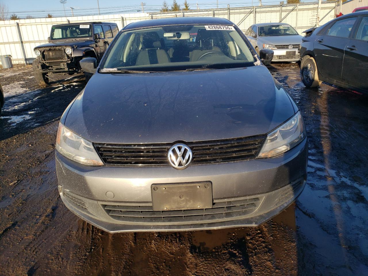 2014 Volkswagen Jetta VIN 3VW2K7AJ4EM252189 Copart auction photo, mechanical / minor dent/scratches damage thumbnail 5