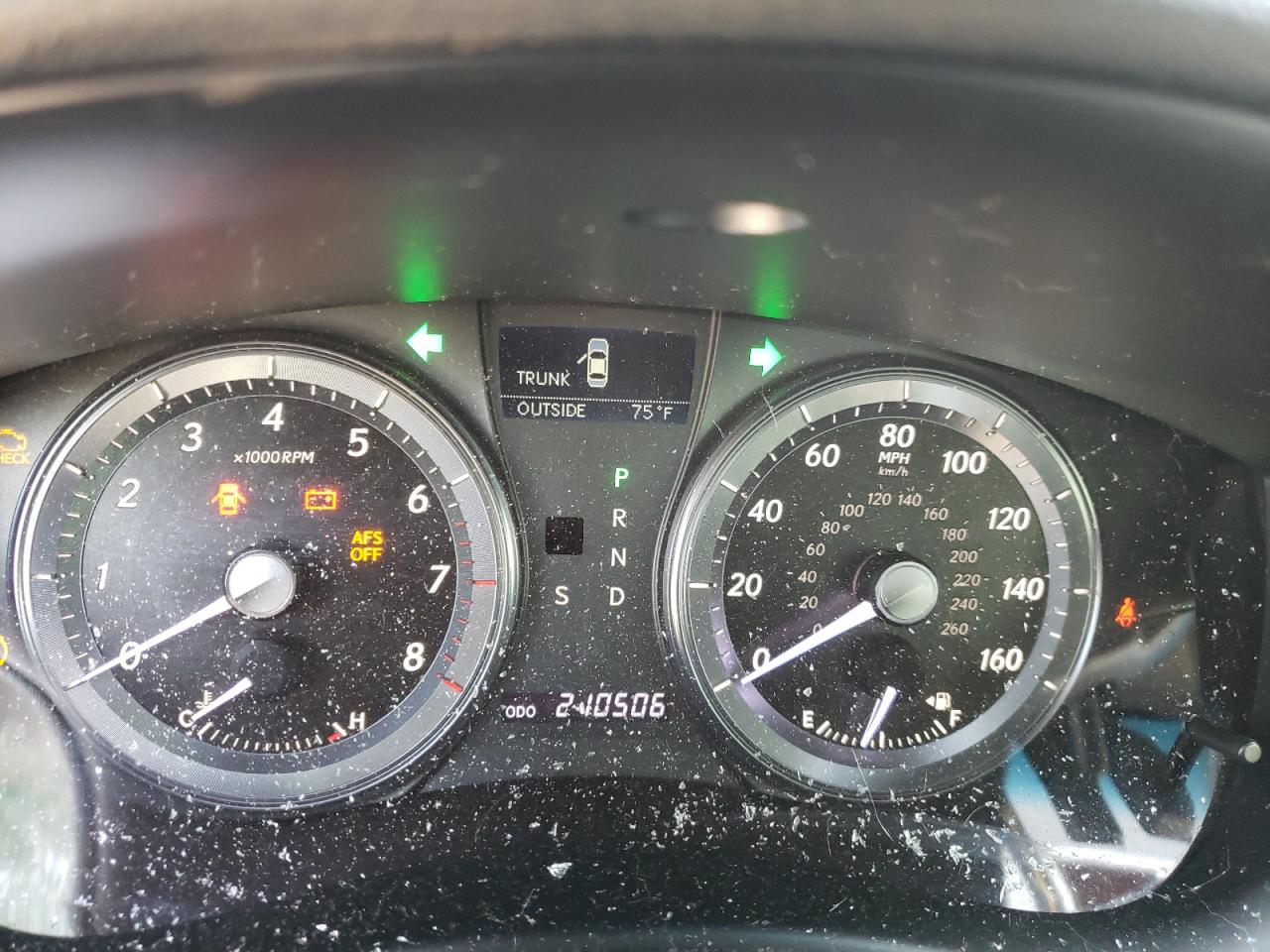 2011 Lexus ES VIN JTHBK1EG9B2428394 Copart auction photo, front end / undercarriage damage thumbnail 8