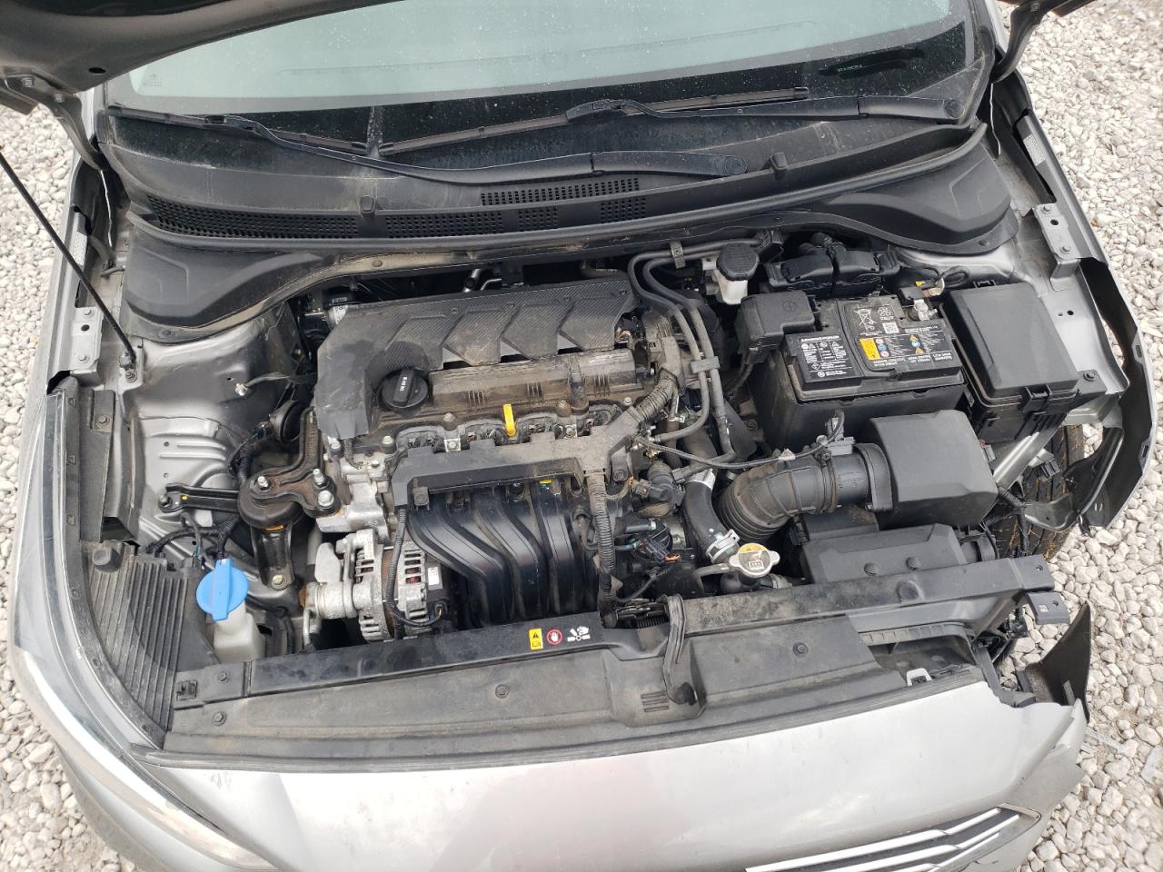2022 Hyundai Accent VIN 3KPC24A63NE177044 Copart auction photo, front end damage thumbnail 11