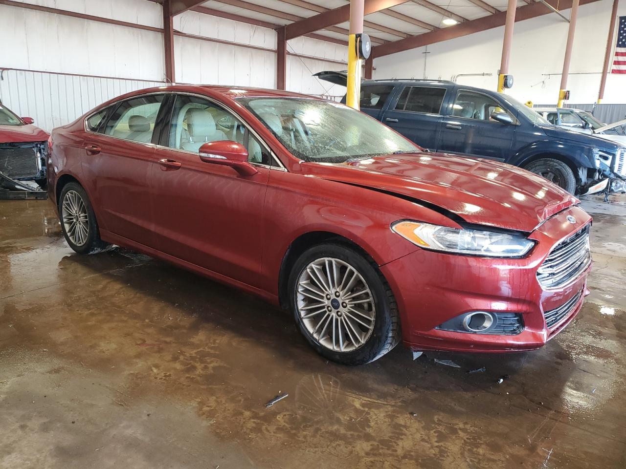 2014 Ford Fusion VIN 3FA6P0HD9ER371913 Copart auction photo, front end damage thumbnail 4